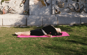 Posture du poisson : matsyasana