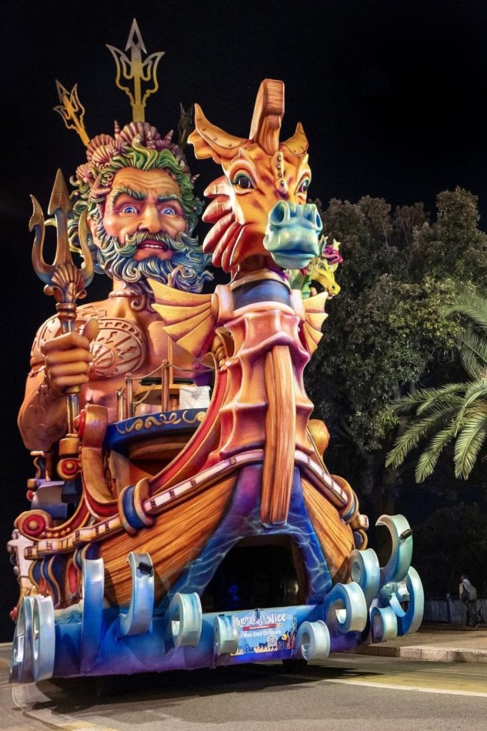 Carnaval de nice 2025 le roi des océans